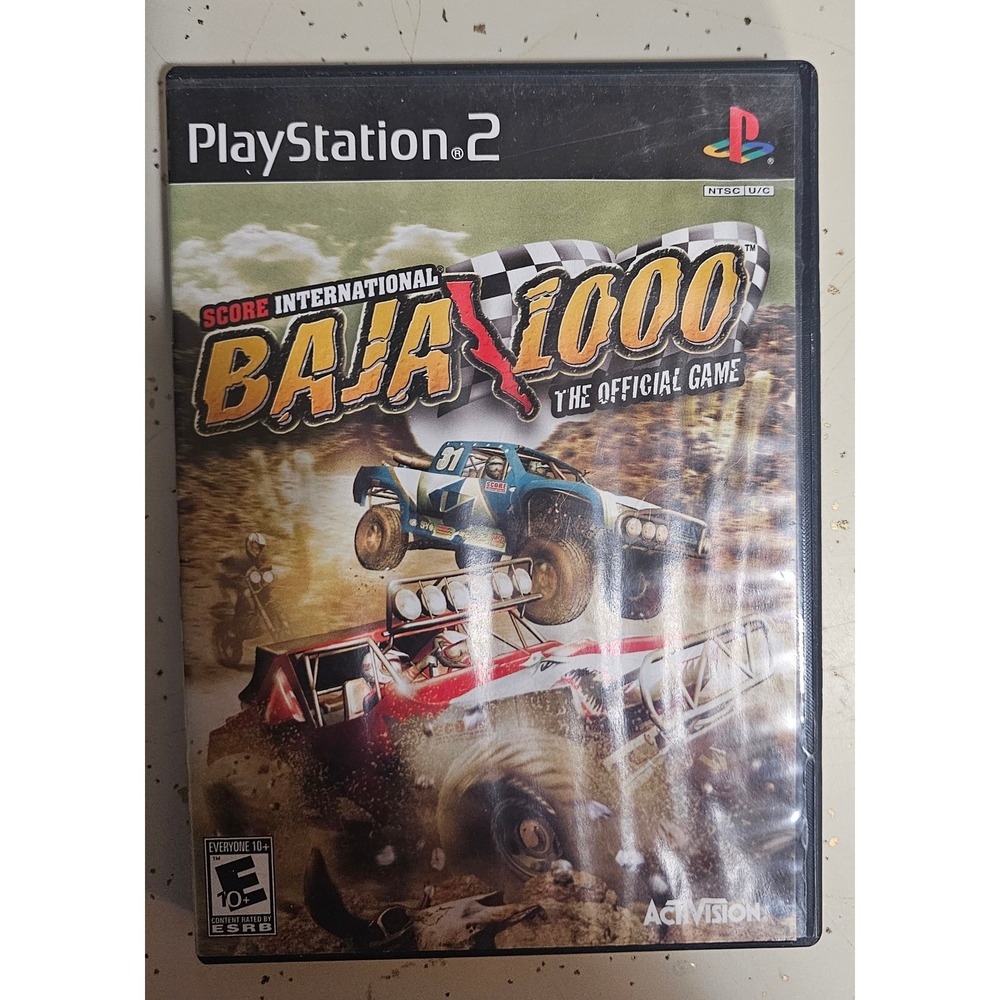 SCORE International Baja 1000 PlayStation 2 PS2 Racing Game Activision